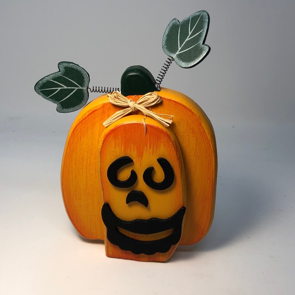 Halloween Pumpkin decoration 🎃wood decor